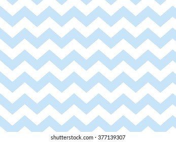 Blue Chevron Pattern. Zigzag Background.