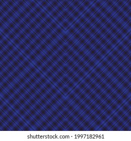 Blue Chevron Plaid Tartan textured Seamless pattern design suitable for fashion textiles and graphics