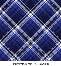 Blue Chevron Plaid Tartan textured Seamless pattern design suitable for fashion textiles and graphics