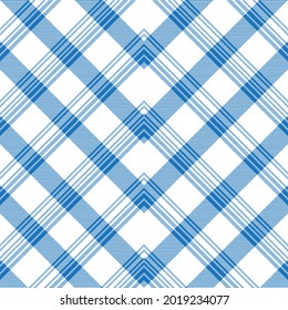 Blue Chevron Plaid Tartan textured Seamless pattern design suitable for fashion textiles and graphics