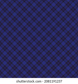 Blue Chevron Plaid Tartán texturado Diseño de patrón sin soldadura adecuado para textiles de moda y gráficos