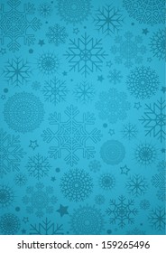 Blue christmas background