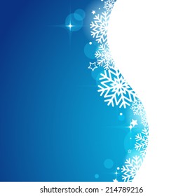 Blue Christmas background