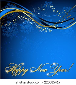 Blue Christmas background
