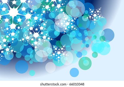 blue christmas background