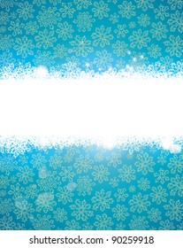 Blue Christmas Background