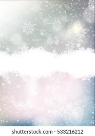 Blue Christmas Background. EPS 10 vector file included