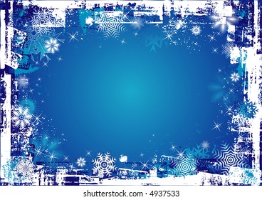 Blue christmas background,vector illustration