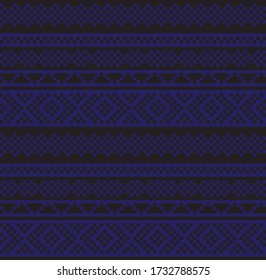 Fondo de la isla de la feria de Navidad azul para textiles de moda, ropa de cama y gráficos