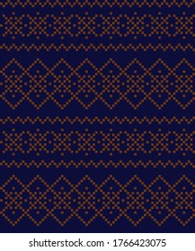 Fondo de la isla de la feria de Navidad azul para textiles de moda, ropa de cama y gráficos