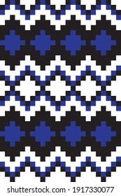 Fondo de la isla de la feria de Navidad azul para textiles de moda, ropa de cama y gráficos