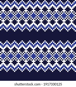 Blaues Weihnachtsmesse - einfarbiger Hintergrund für Modetextilien, Strickwaren und Grafiken