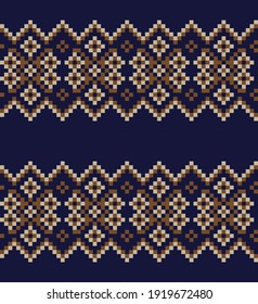 Fondo de la isla de la feria de Navidad azul para textiles de moda, ropa de cama y gráficos