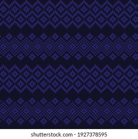 Fondo de la isla de la feria de Navidad azul para textiles de moda, ropa de cama y gráficos