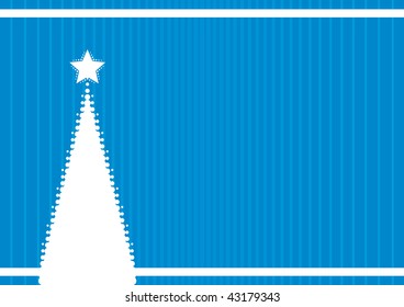  Blue christmas tree