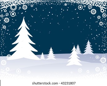  Blue christmas tree