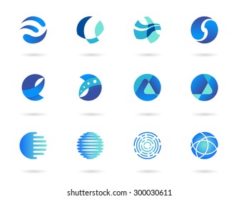 Blue Circle Abstract Technology Logo Symbol Stock Vector (Royalty Free ...