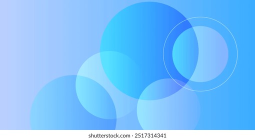 Blue circle background featuring a gradient color scheme and decorative elements. Ideal for modern, stylish designs with a focus on color transitions and visual appeal.