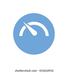  Blue circle. Blue button