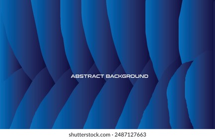 Blue Circle Geometric Curve Lines Frame Abstract Background for futuristic banner, cover, poster