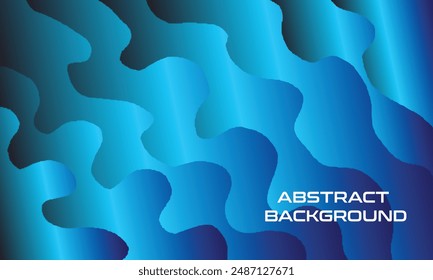 Fondo Abstractas del marco de las líneas geométricas de la curva del círculo azul para el Anuncio futurista, cubierta, póster