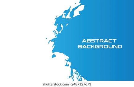 Blue Circle Geometric Curve Lines Frame Abstract Background for futuristic banner, cover, poster