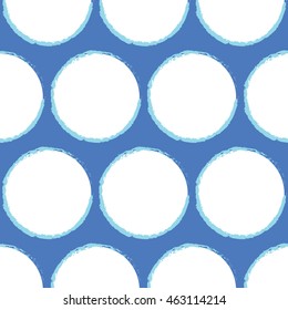 Blue Circle geometric design Background