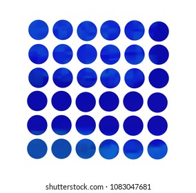 Blue circle gradient set with modern abstract backgrounds. Colorful fluid covers for calendar, brochure, invitation, cards. Template with round gradient set for screens and mobile app.