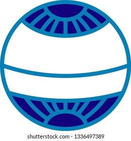 blue circle logo