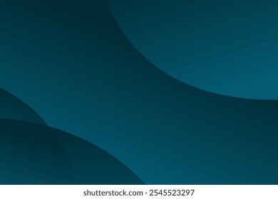 Blue circle overlap minimalist abstract background for template design, banner, poster, wallpaper. vector illustration	