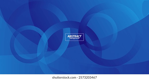 Blue circle pattern 3D background pattern. Abstract template and modern style texture background. Vector illustration eps10