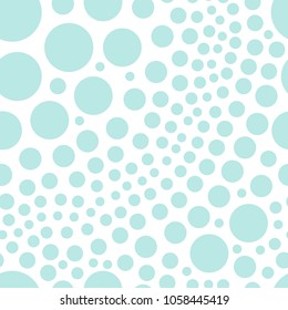 blue circle pattern vector illustration 