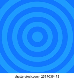 Blue Circle Radial Background Pop Art
