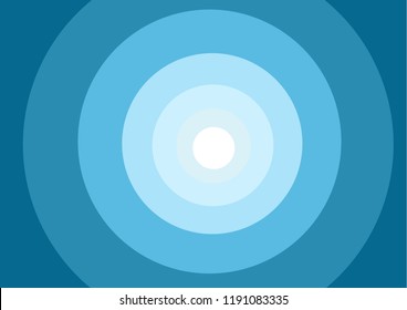 blue circle shade of blue