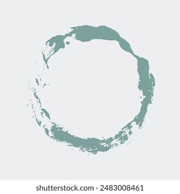 blue circle stamp background textured