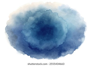 A blue circle with a white background. The blue color is very light and the circle is very round