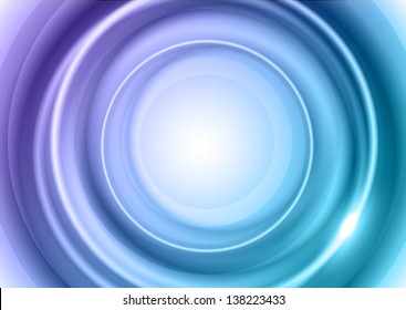 blue circles as abstract background