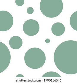 Blue circles on white background pattern