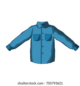 blue classic shirt