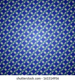 Blue clean vector abstract seamless diagonal background pattern