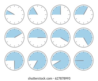 Time Clock Increment Chart