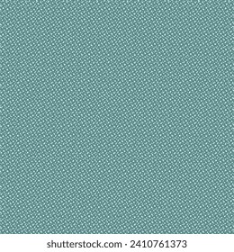 Blue cloth with white specks, made of flax or cotton. Speckled textile background. Abstact vector seamless.