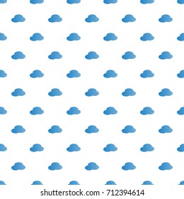 Blue cloud background