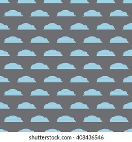 blue cloud pattern on gray background.