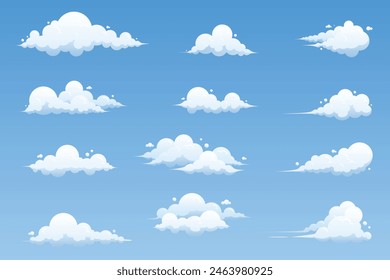 blue Cloud sky Curve Collection bubble comfort feeling illustration design