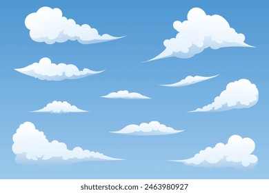 blue Cloud sky Curve Collection bubble comfort feeling illustration design