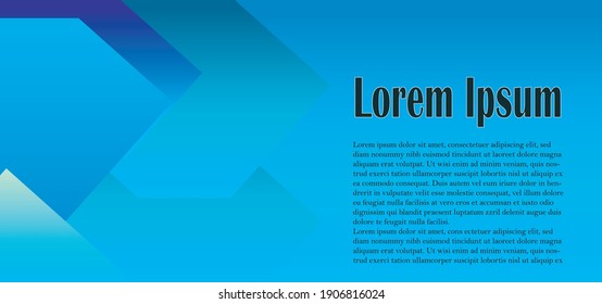 Blue collorfull for web banner design