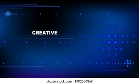 Blue color abstract background, texture. Composition of circles and stripes with fashionable flow gradients. Composition, geometric shapes. Presentation, leaflet, brochure, poster, banner.Text, vector