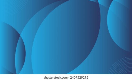 blauer abstrakter Hintergrund.Dynamische Formen Zusammensetzung. Vektorgrafik 
