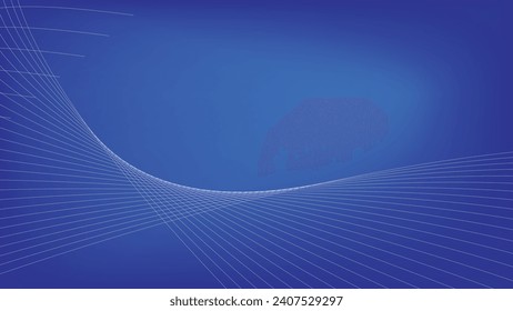 blue color abstract background.Dynamic shapes composition. Vector 